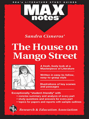 cover image of The House on Mango Street (MAXNotes Literature Guides)